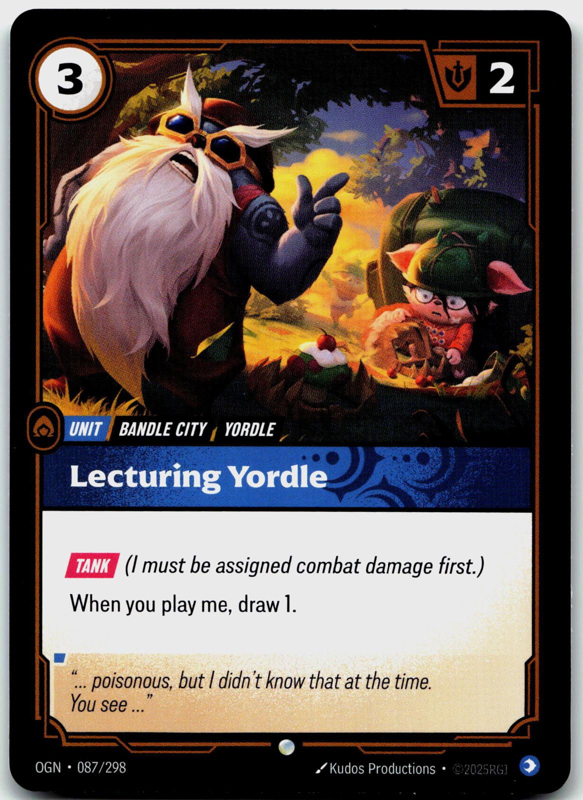 087/298 Lecturing Yordle Origins