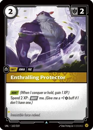 162/219 Enthralling Protector Unleashed