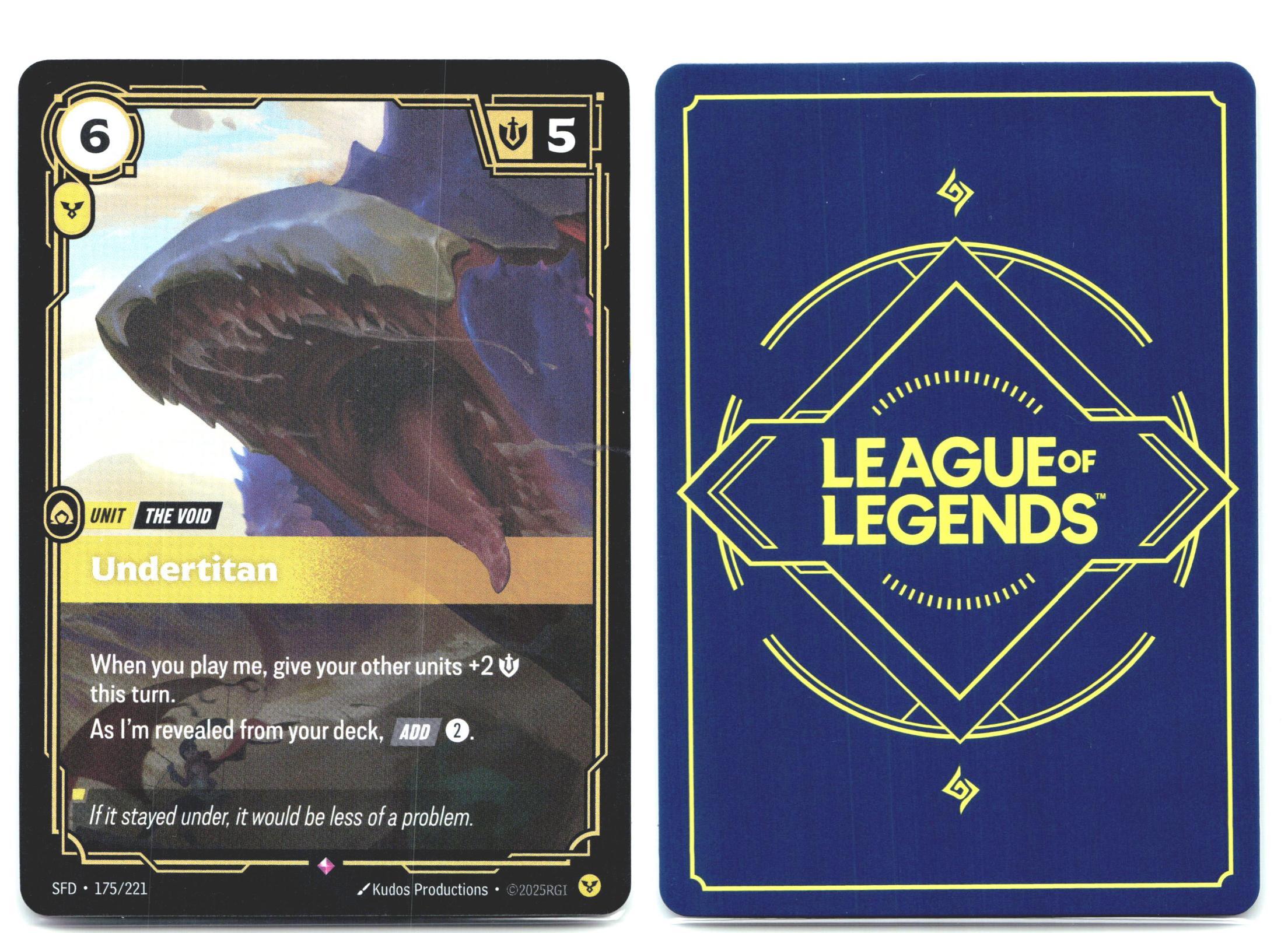 175/221 Undertitan Foil Spiritforged