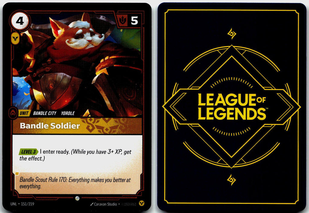 151/219 Bandle Soldier Unleashed