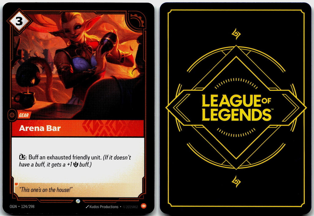 124/298 Arena Bar Origins