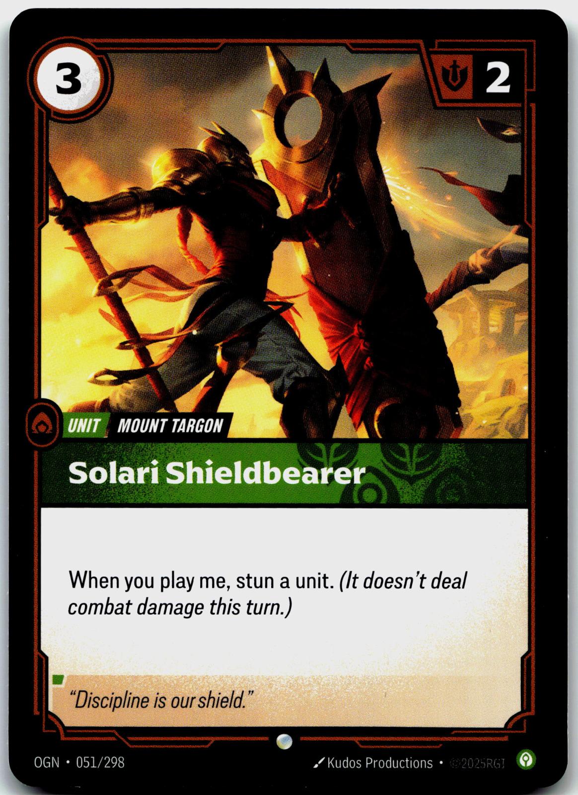 051/298 Solari Shieldbearer Origins