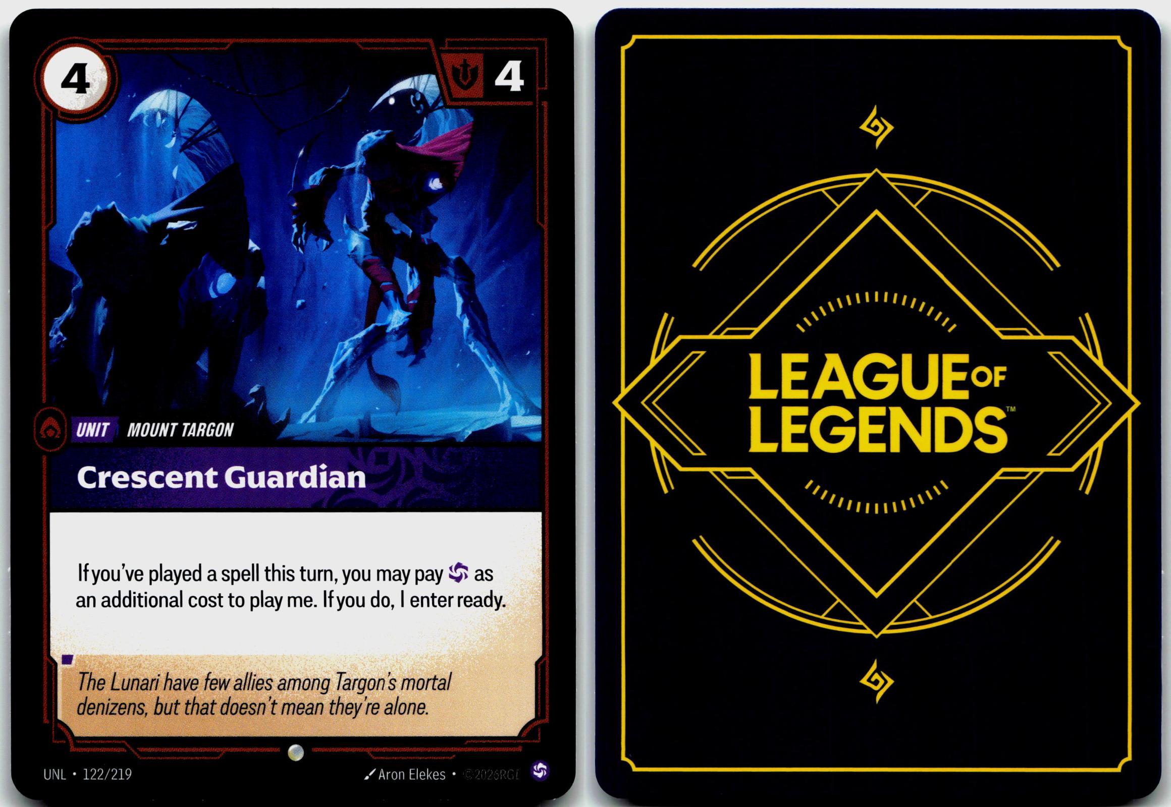 122/219 Crescent Guardian Unleashed
