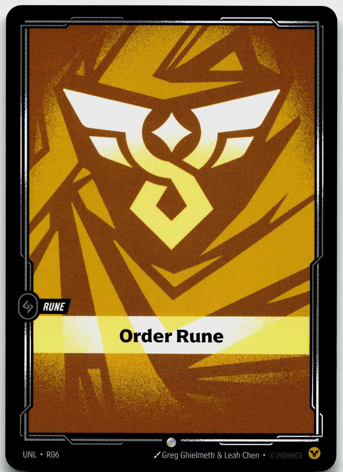 R06 Order Rune Unleashed