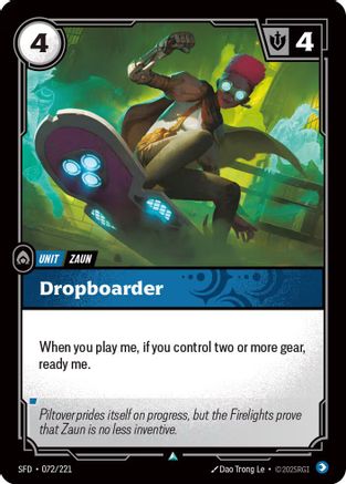 072/221 Dropboarder Spiritforged