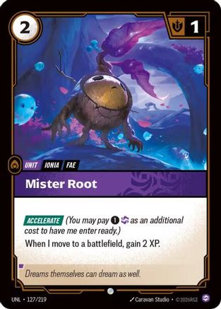 127/219 Mister Root Unleashed