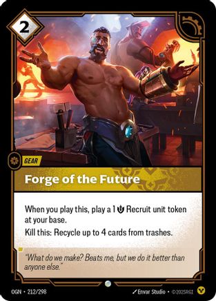 212/298 Forge of the Future Origins