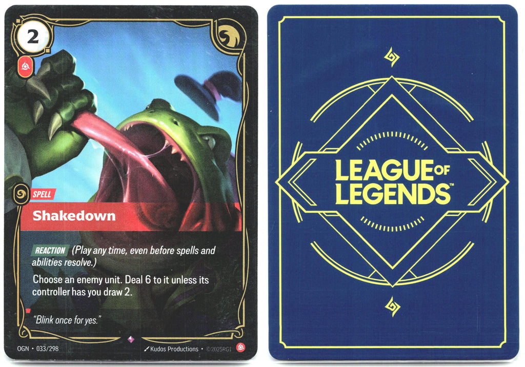 033/298 Shakedown Foil Origins