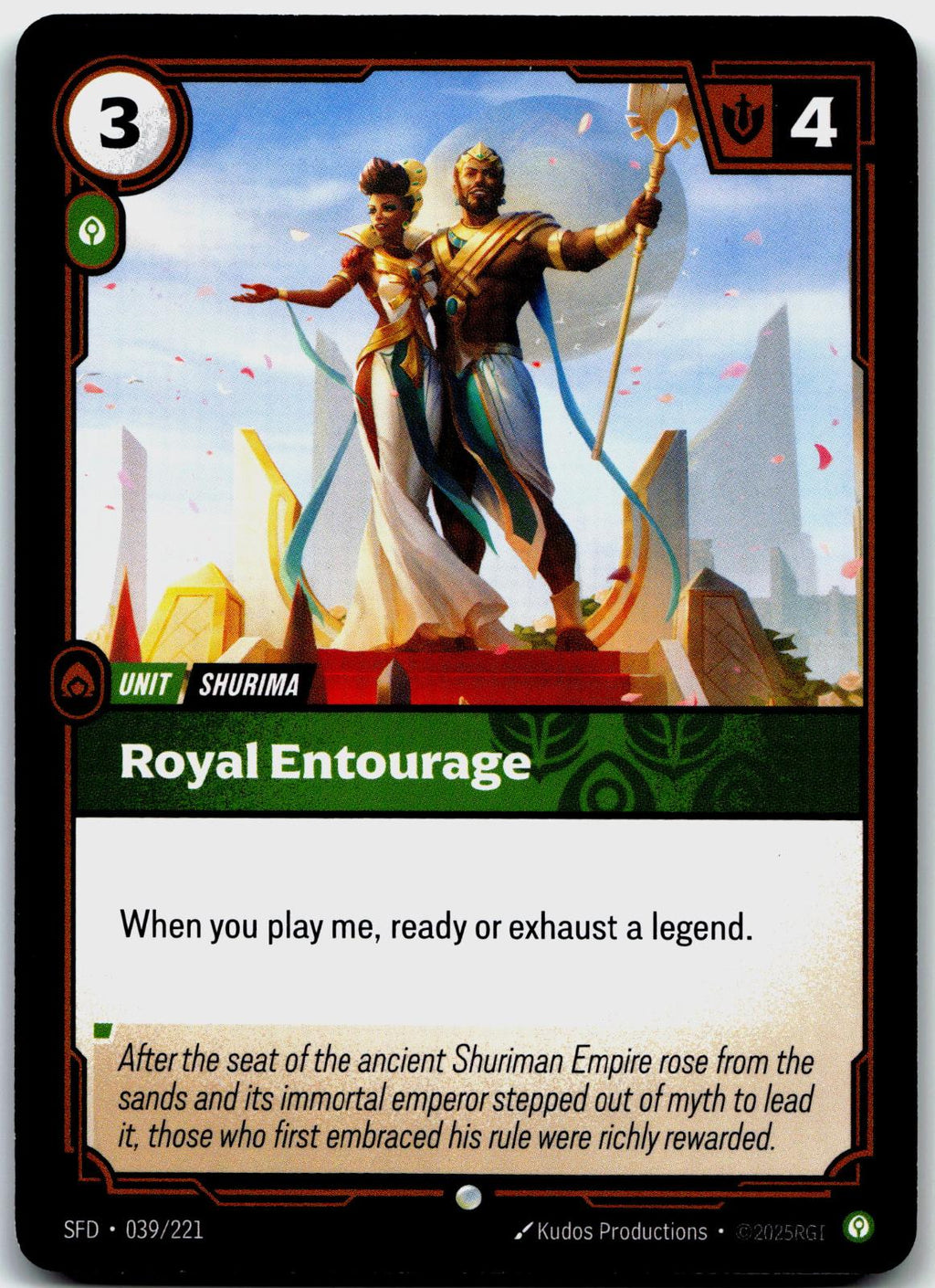 039/221 Royal Entourage Spiritforged