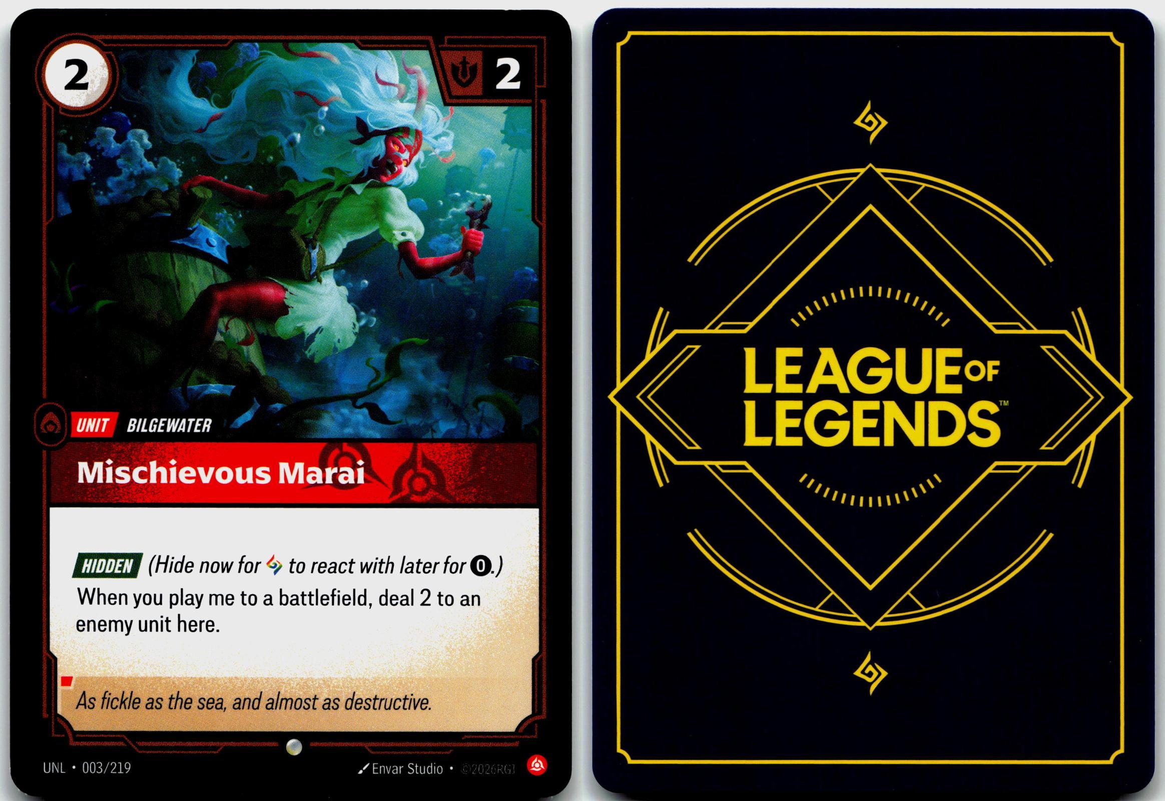 003/219 Mischievous Marai Unleashed