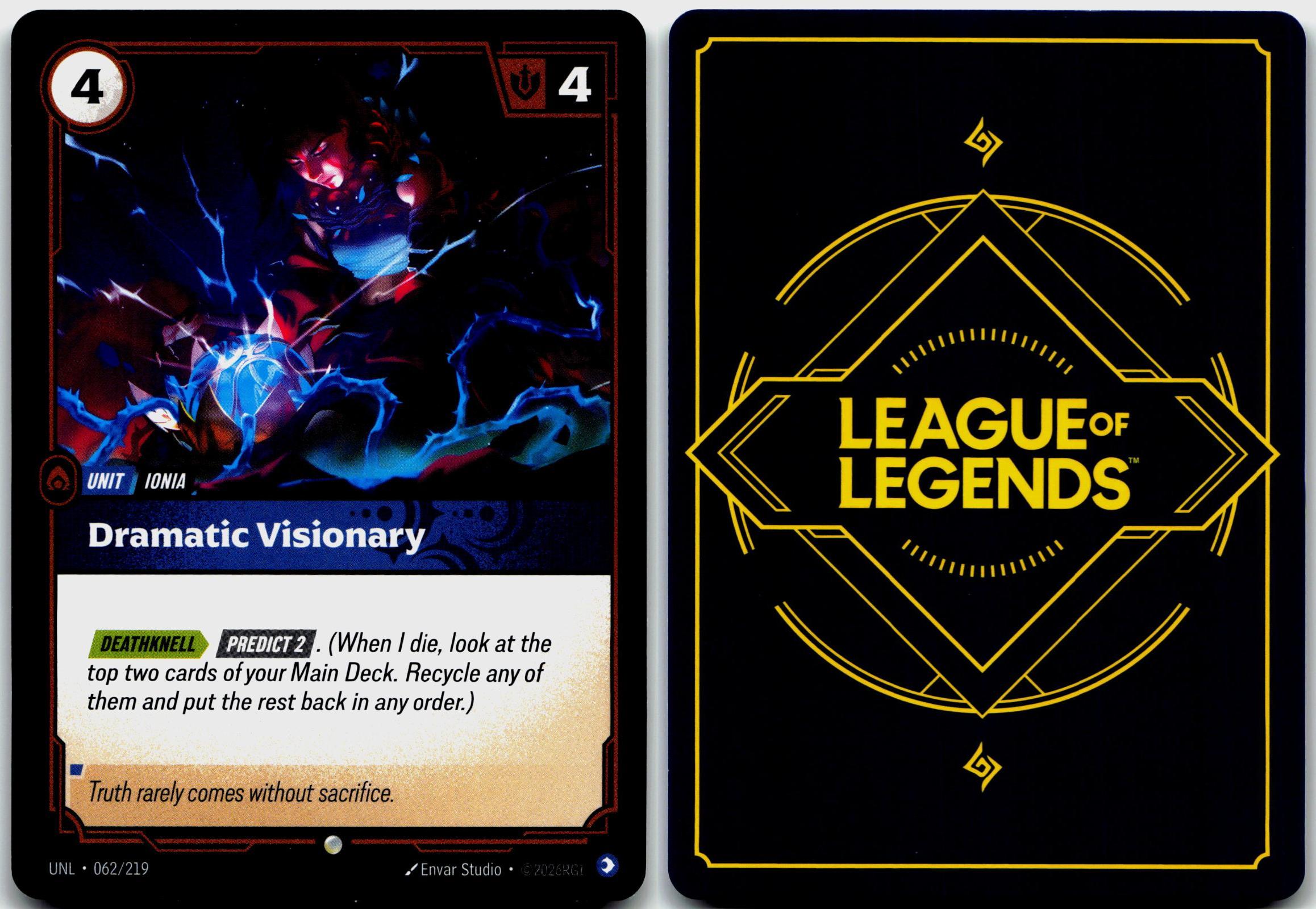 062/219 Dramatic Visionary Unleashed