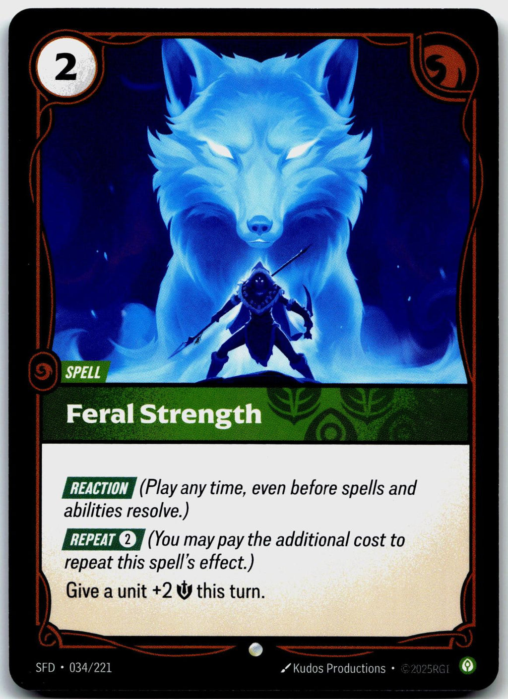 034/221 Feral Strength Spiritforged