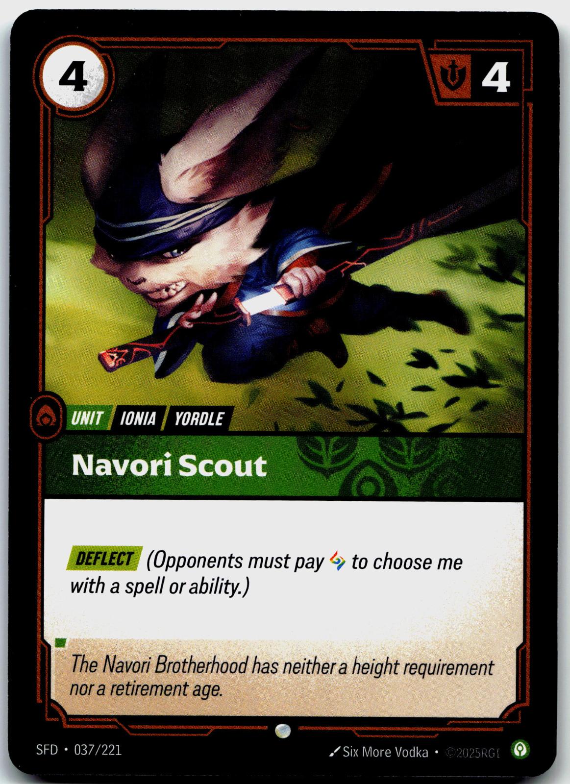 037/221 Navori Scout Spiritforged