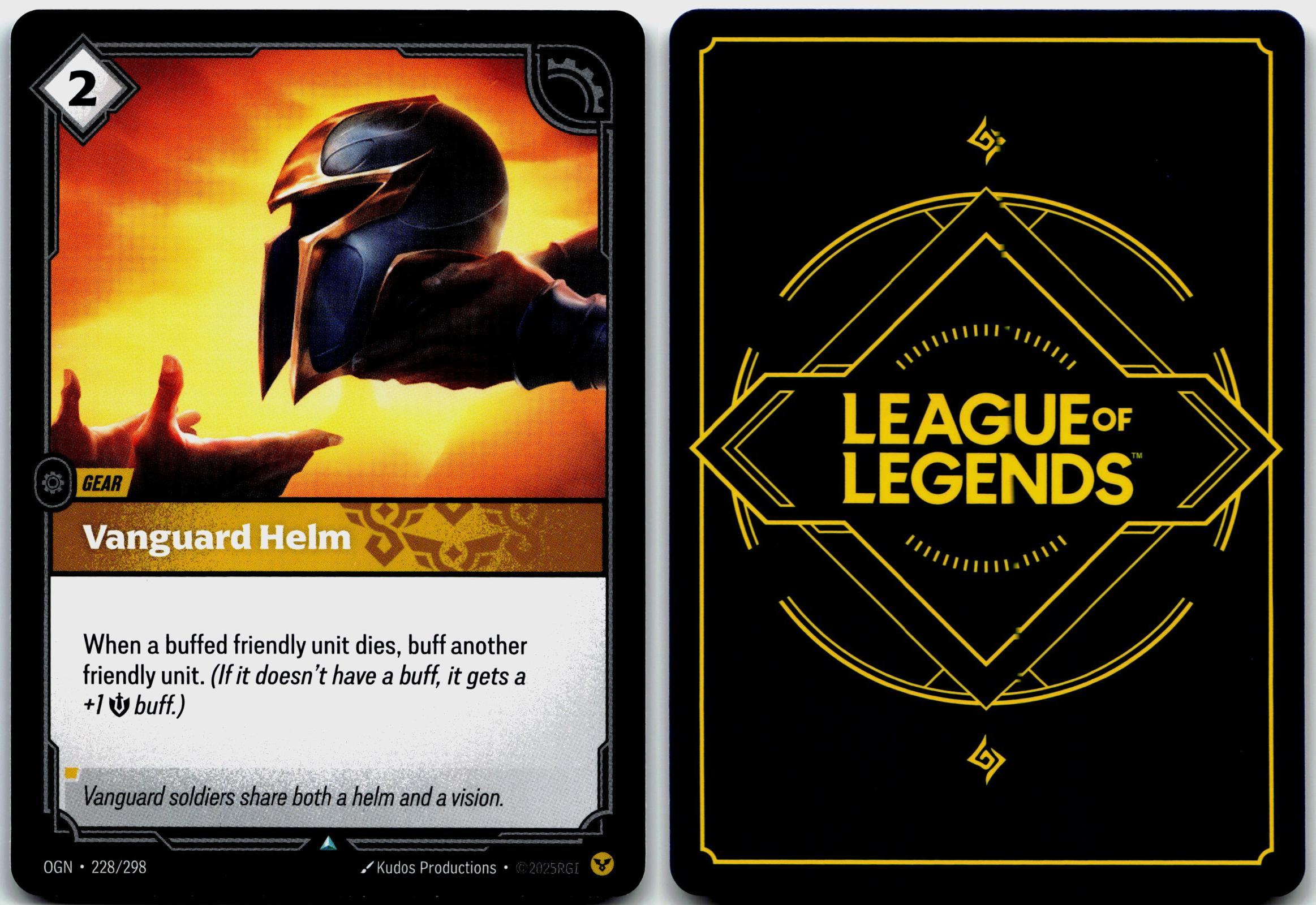 228/298 Vanguard Helm Origins