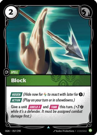 057/298 Block Origins