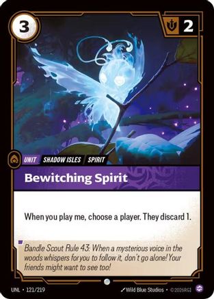 121/219 Bewitching Spirit Unleashed