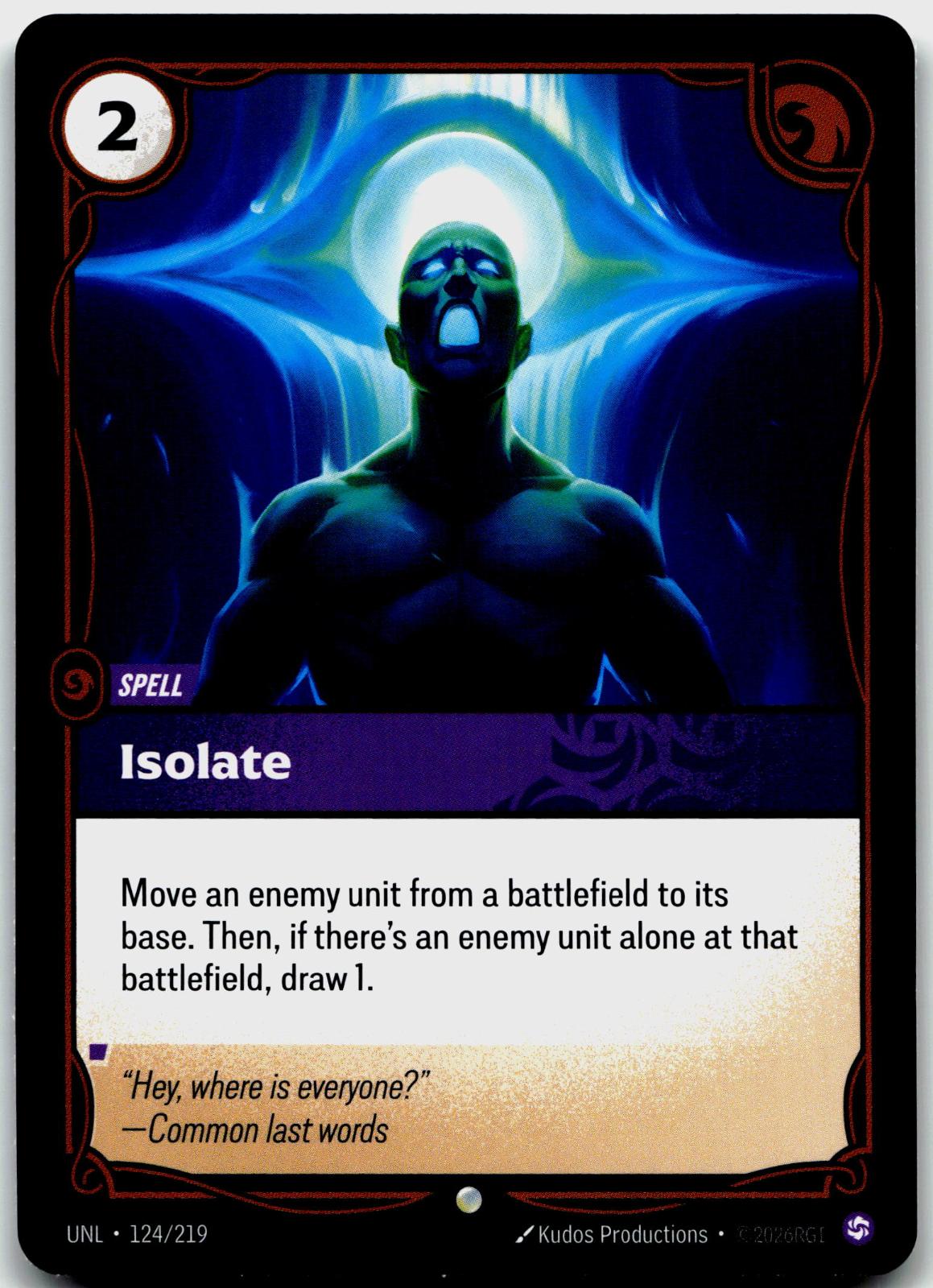 124/219 Isolate Unleashed