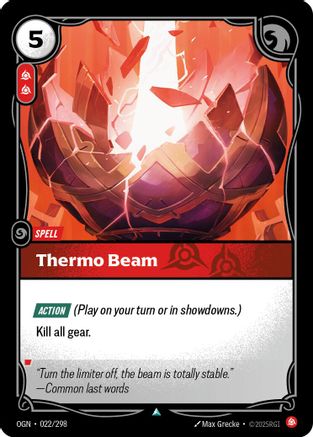 022/298 Thermo Beam Origins