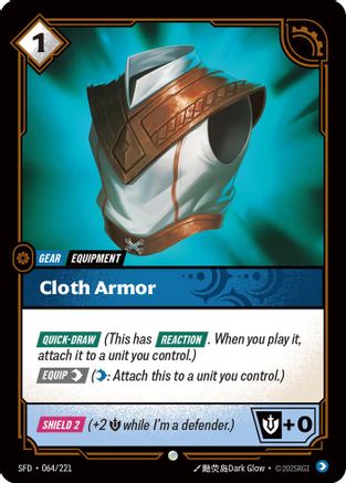 064/221 Cloth Armor Spiritforged