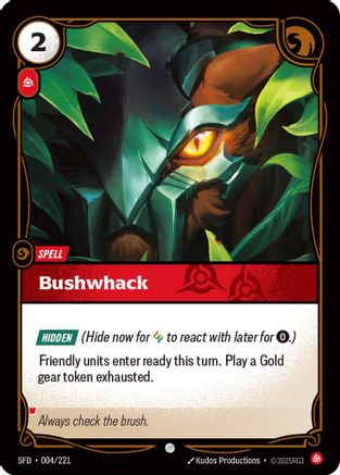 004/221 Bushwhack Spiritforged
