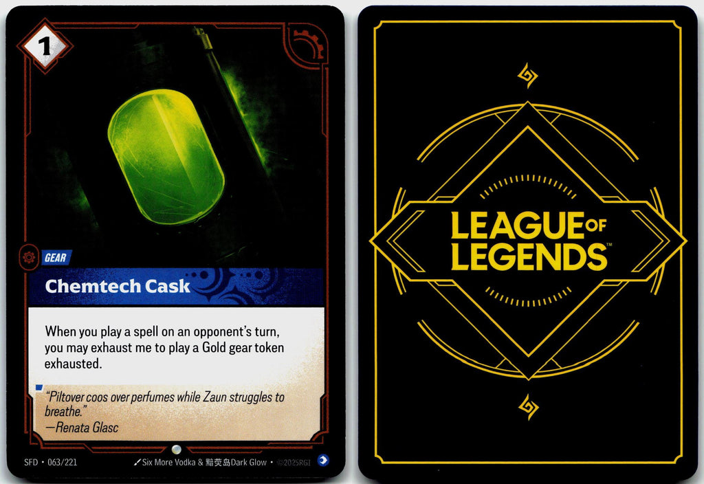 063/221 Chemtech Cask Spiritforged