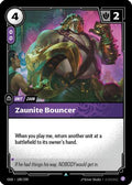 188/298 Zaunite Bouncer Origins