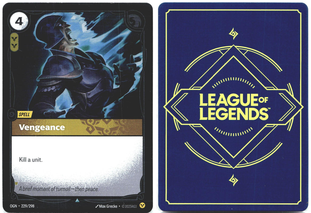 229/298 Vengeance Foil Origins