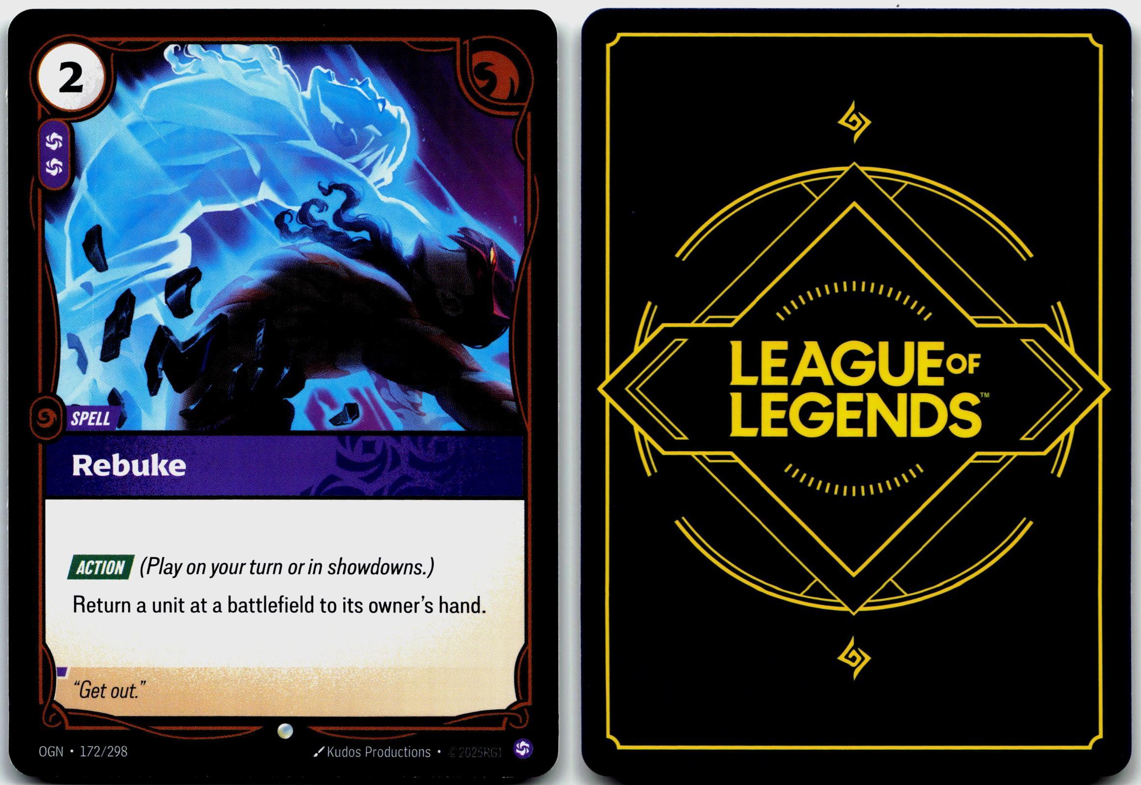 172/298 Rebuke Origins