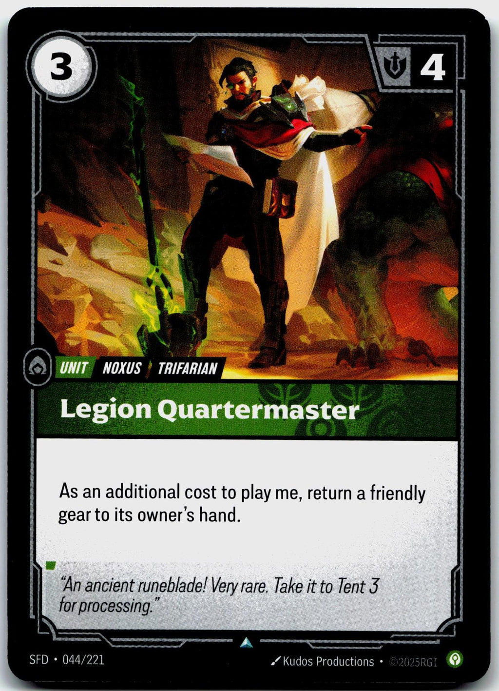 044/221 Legion Quartermaster Spiritforged