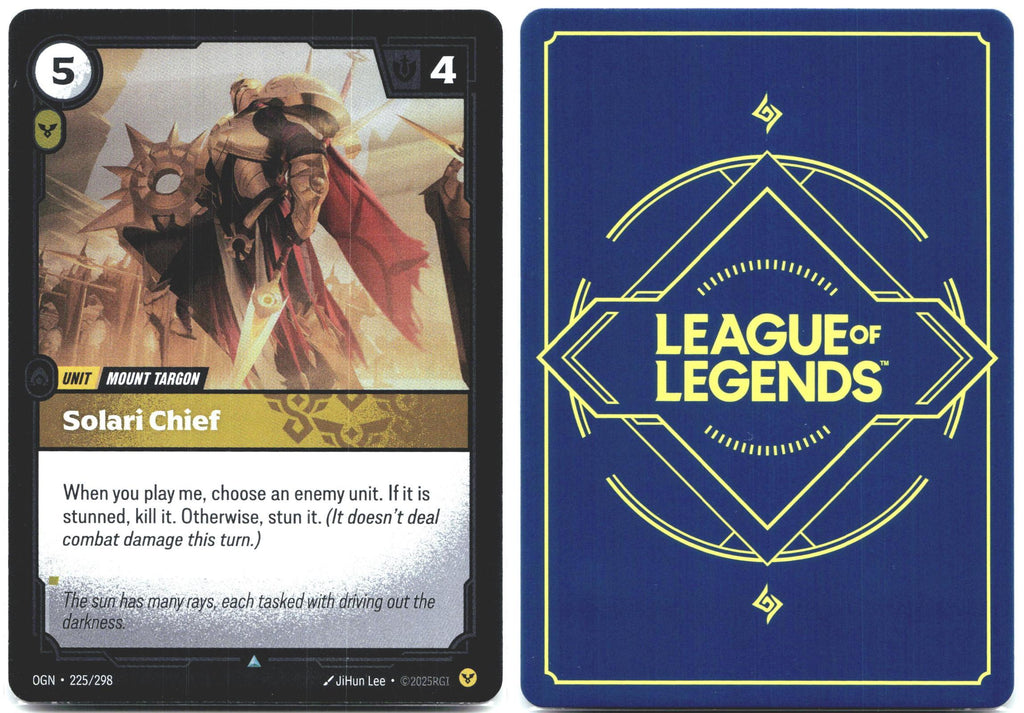 225/298 Solari Chief Foil Origins