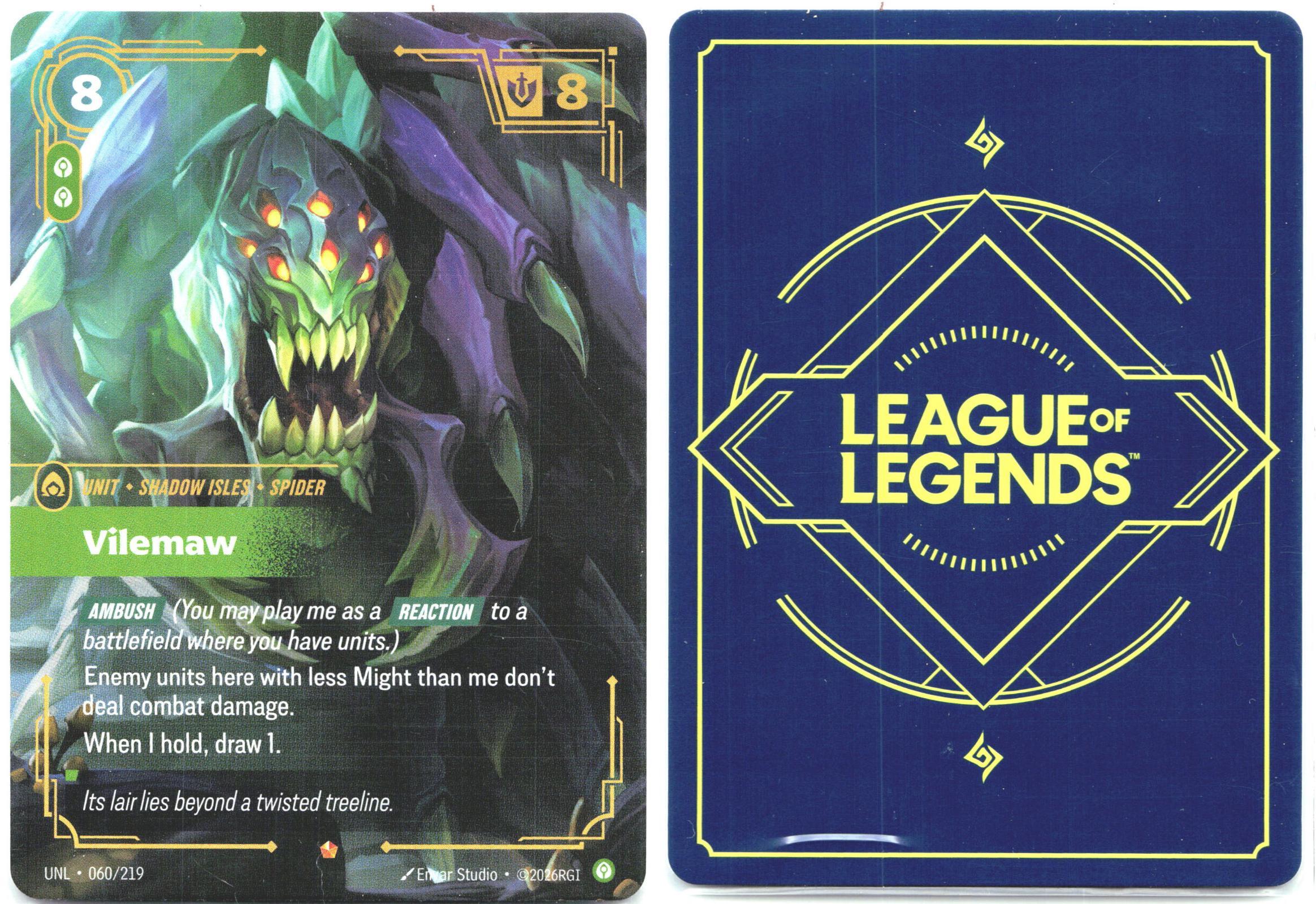 060/219 Vilemaw Foil Unleashed