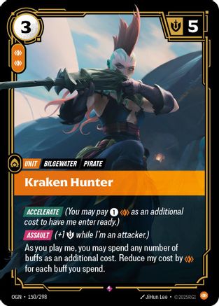 150/298 Kraken Hunter Foil Origins