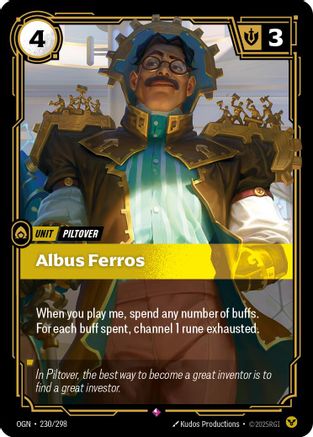 230/298 Albus Ferros Foil Origins