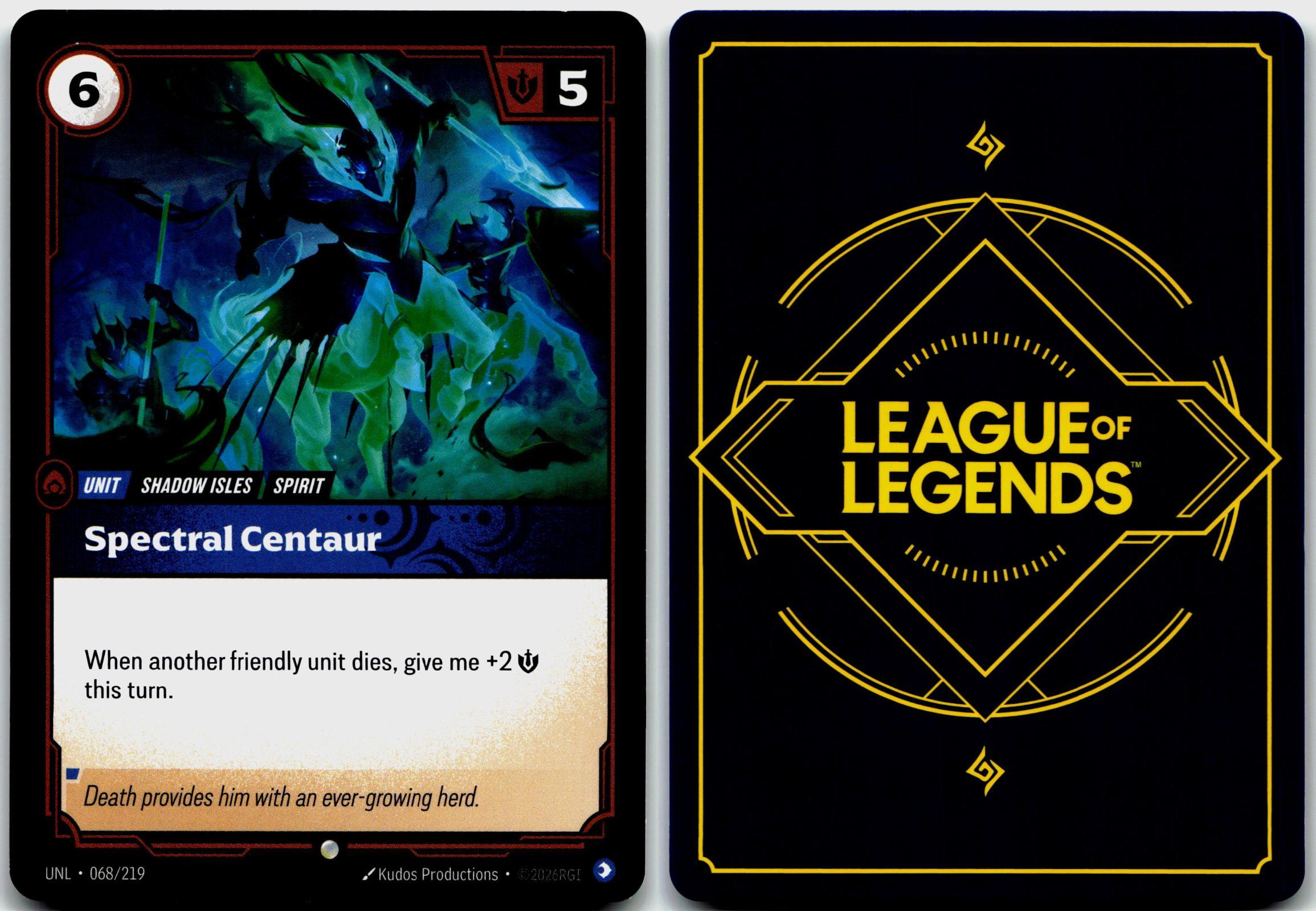 068/219 Spectral Centaur Unleashed