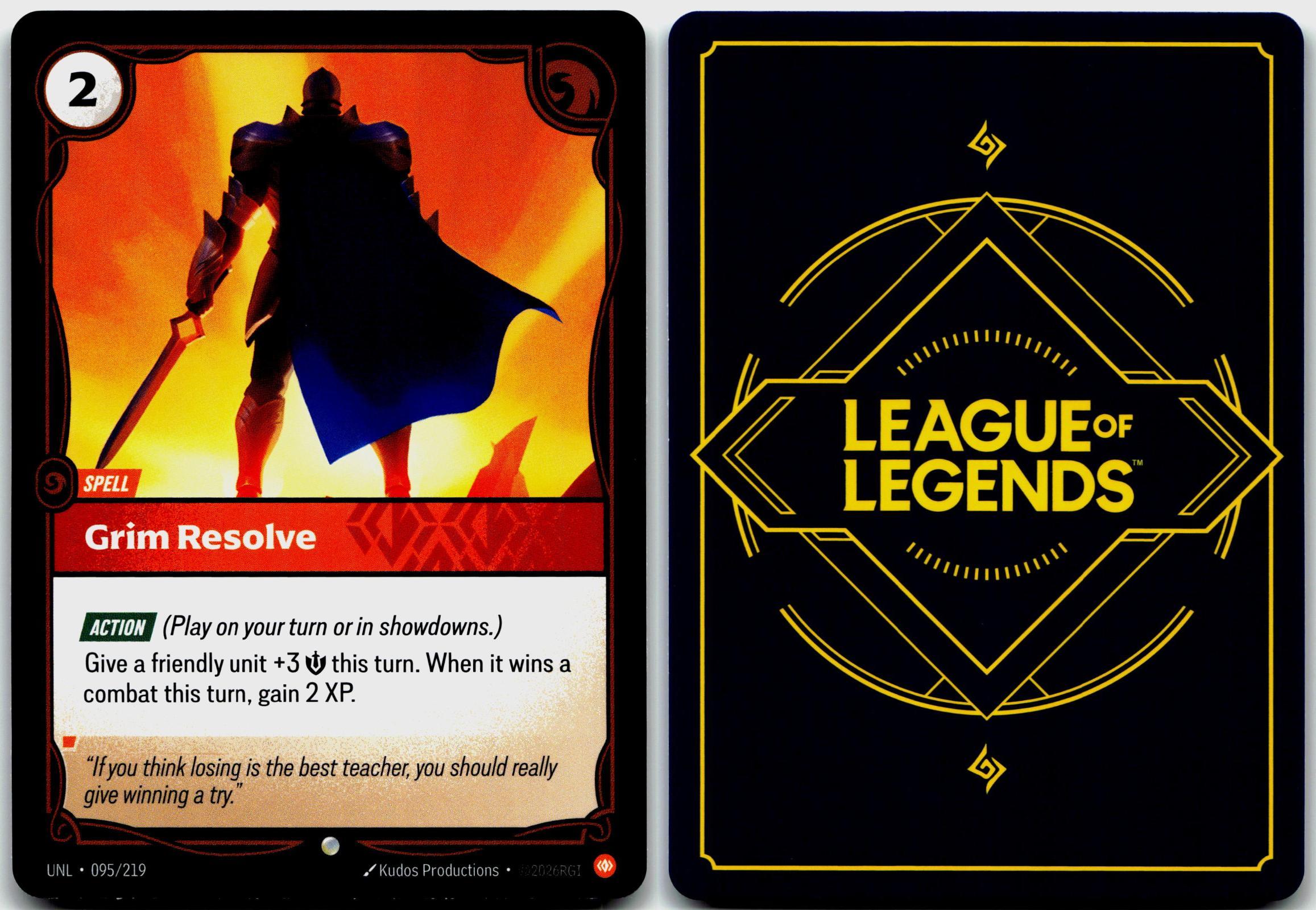 095/219 Grim Resolve Unleashed