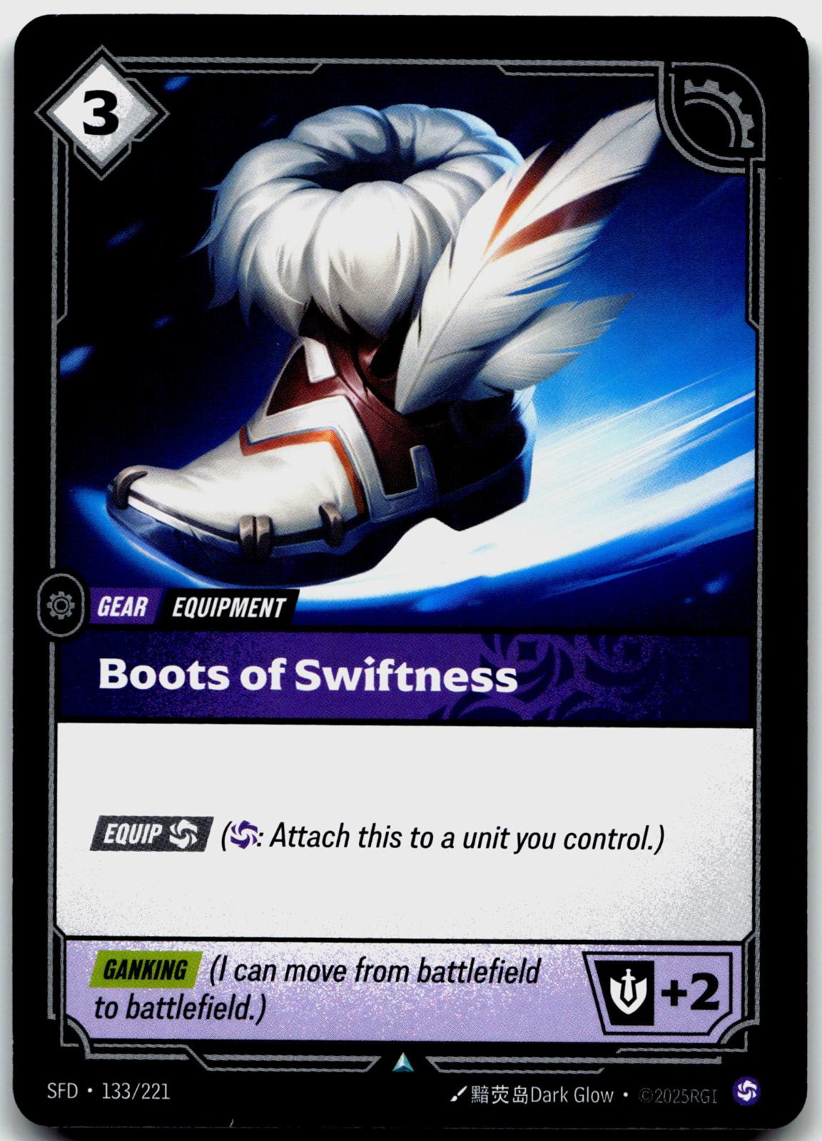 133/221 Boots of Swiftness Spiritforged