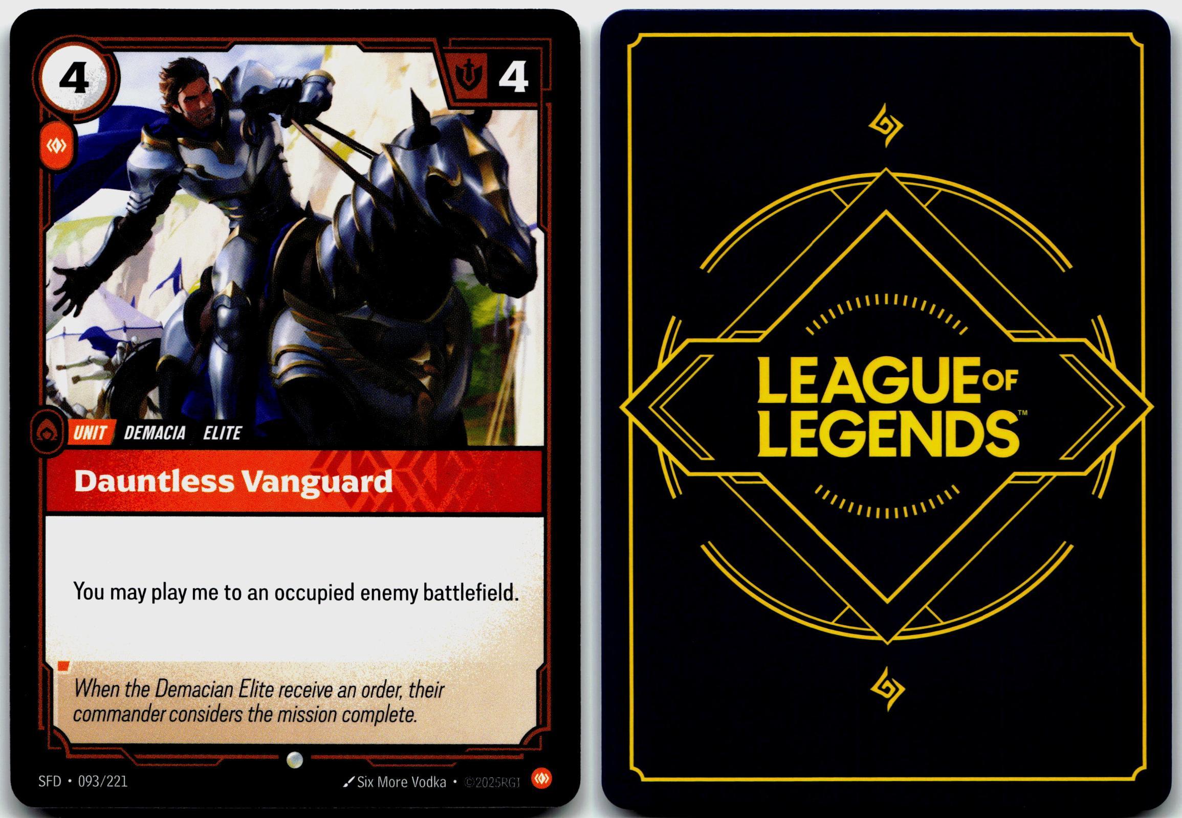 093/221 Dauntless Vanguard Spiritforged