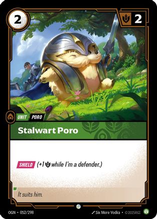 052/298 Stalwart Poro Origins