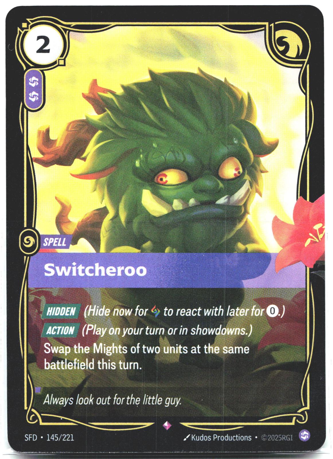 145/221 Switcheroo Foil Spiritforged