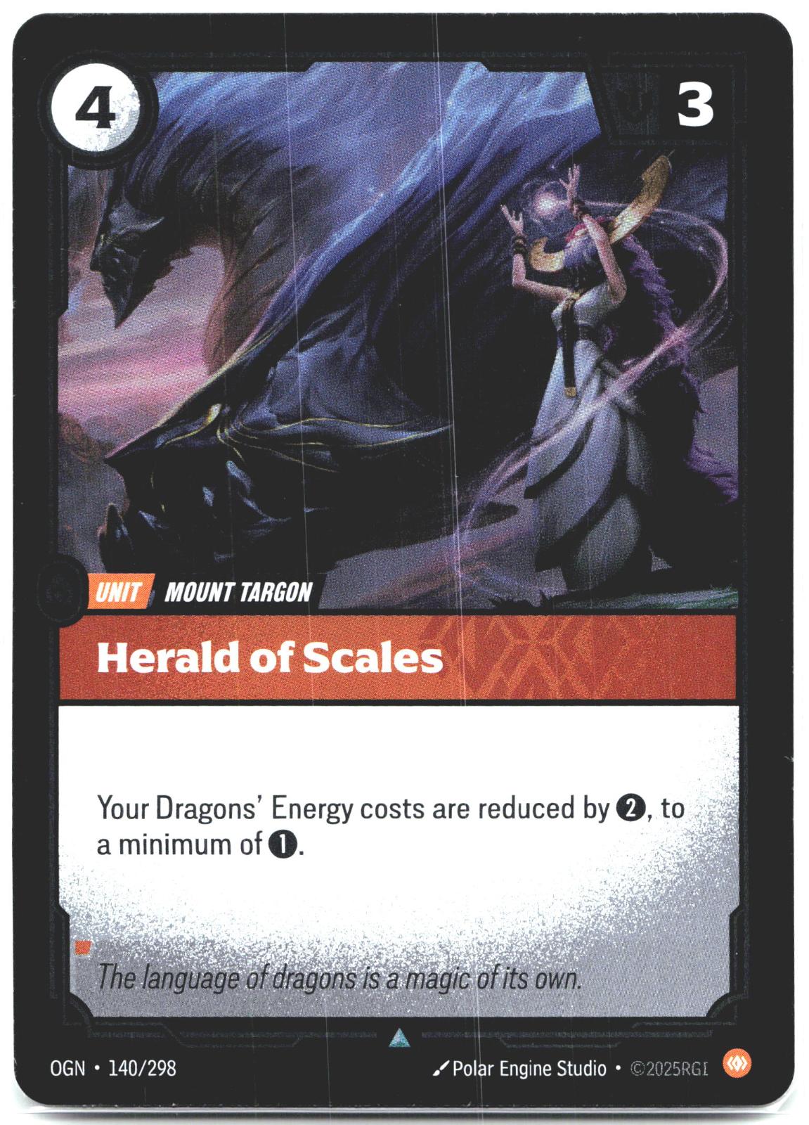 140/298 Herald of Scales Foil Origins