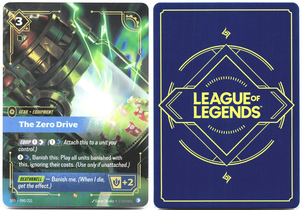 090/221 The Zero Drive Foil Spiritforged