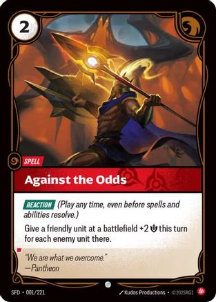 001/221 Against the Odds Spiritforged