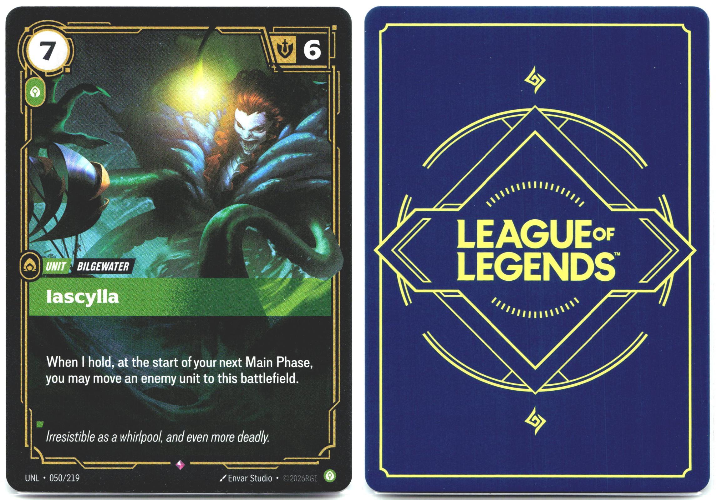 050/219 Iascylla Foil Unleashed