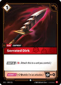 009/221 Serrated Dirk Spiritforged