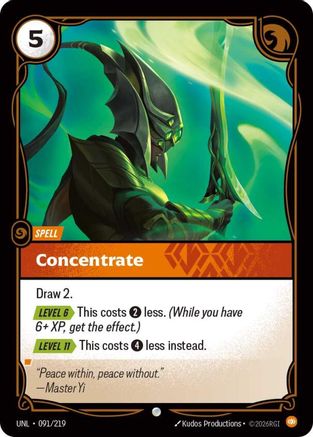 091/219 Concentrate Unleashed