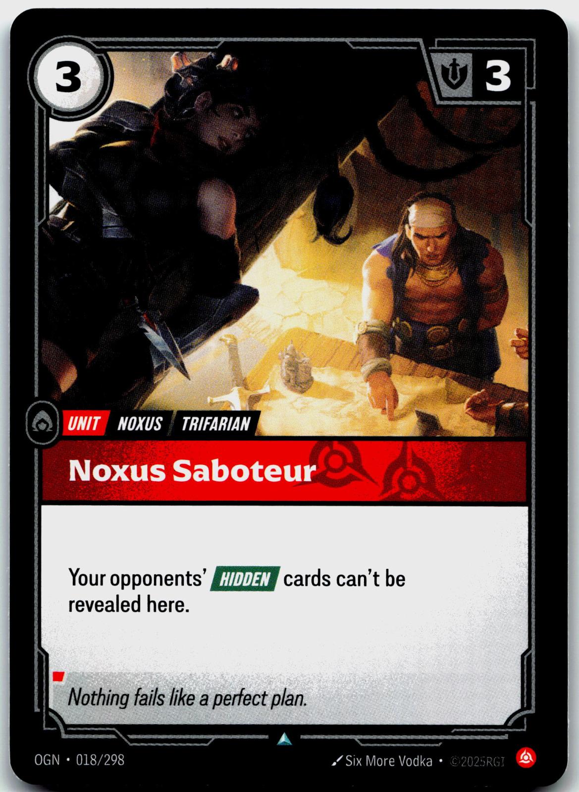 018/298 Noxus Saboteur Origins