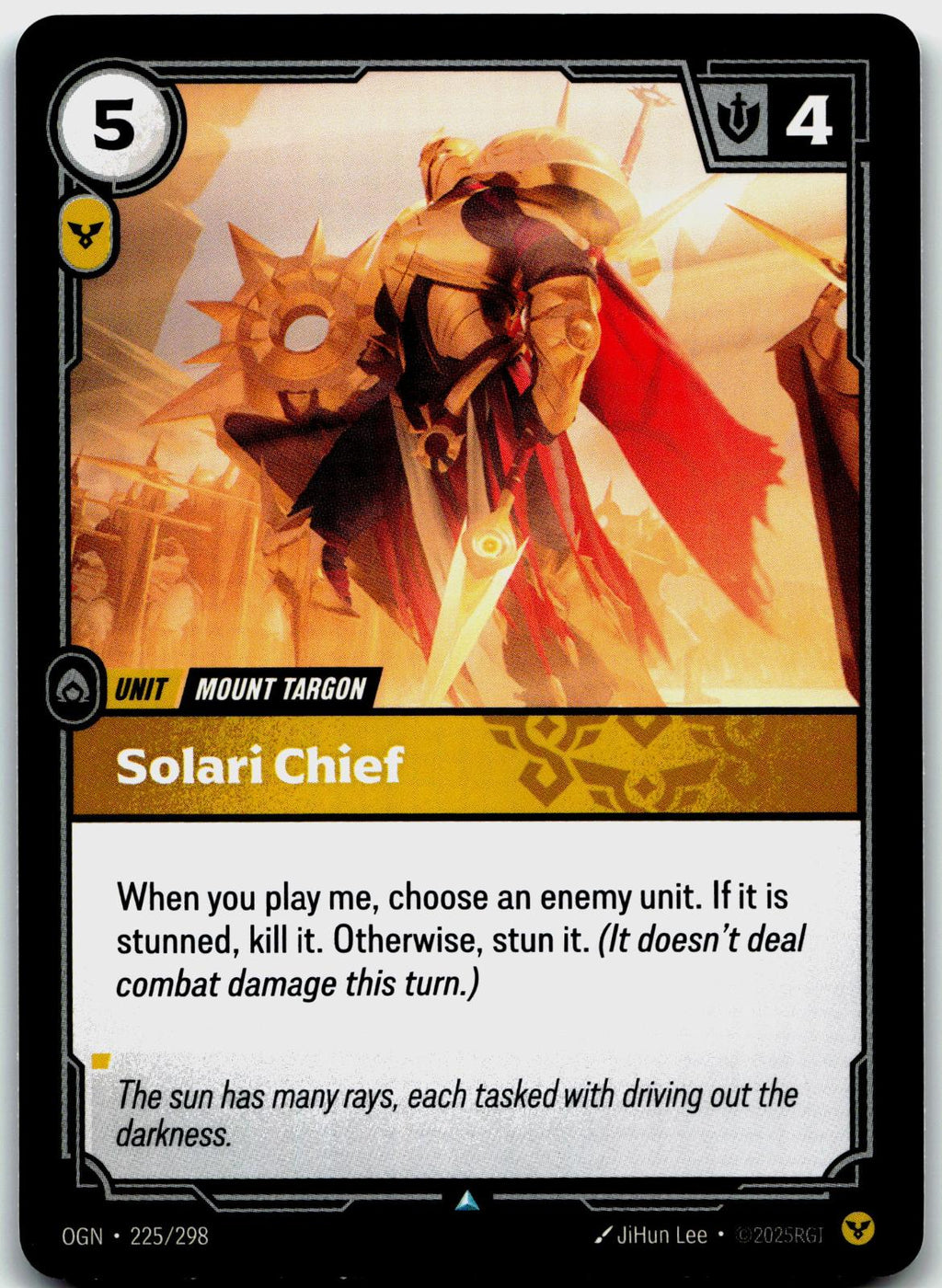 225/298 Solari Chief Origins