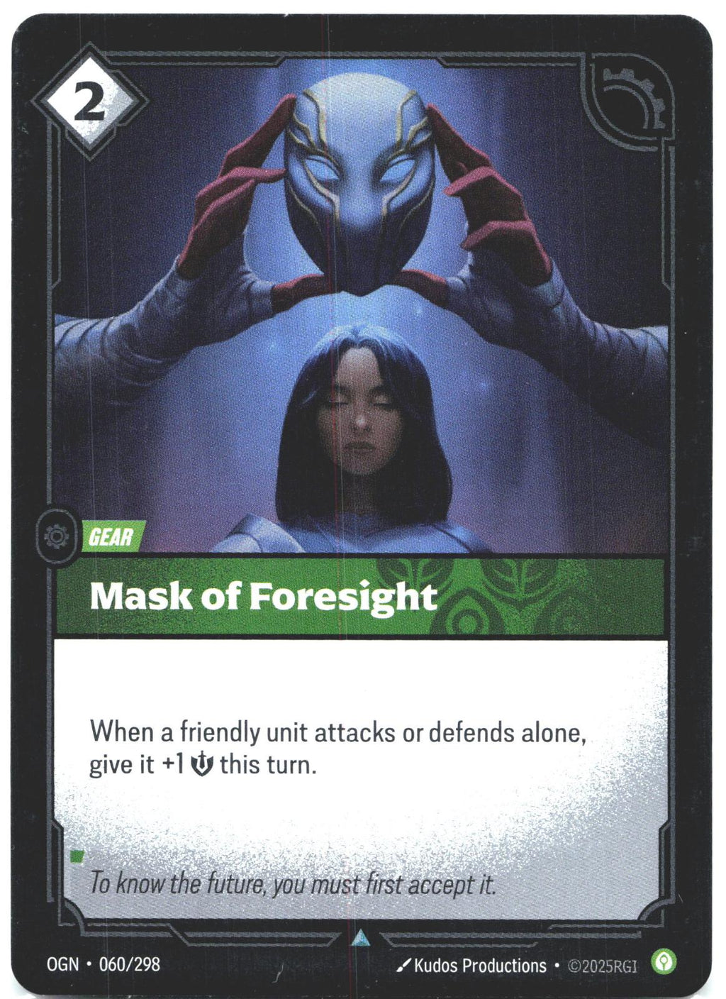 060/298 Mask of Foresight Foil Origins