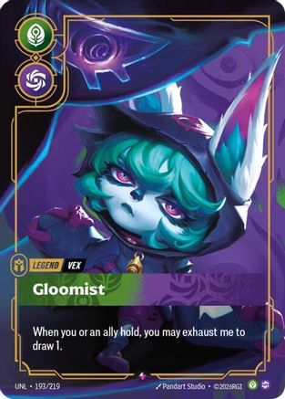 193/219 Vex - Gloomist Foil Unleashed