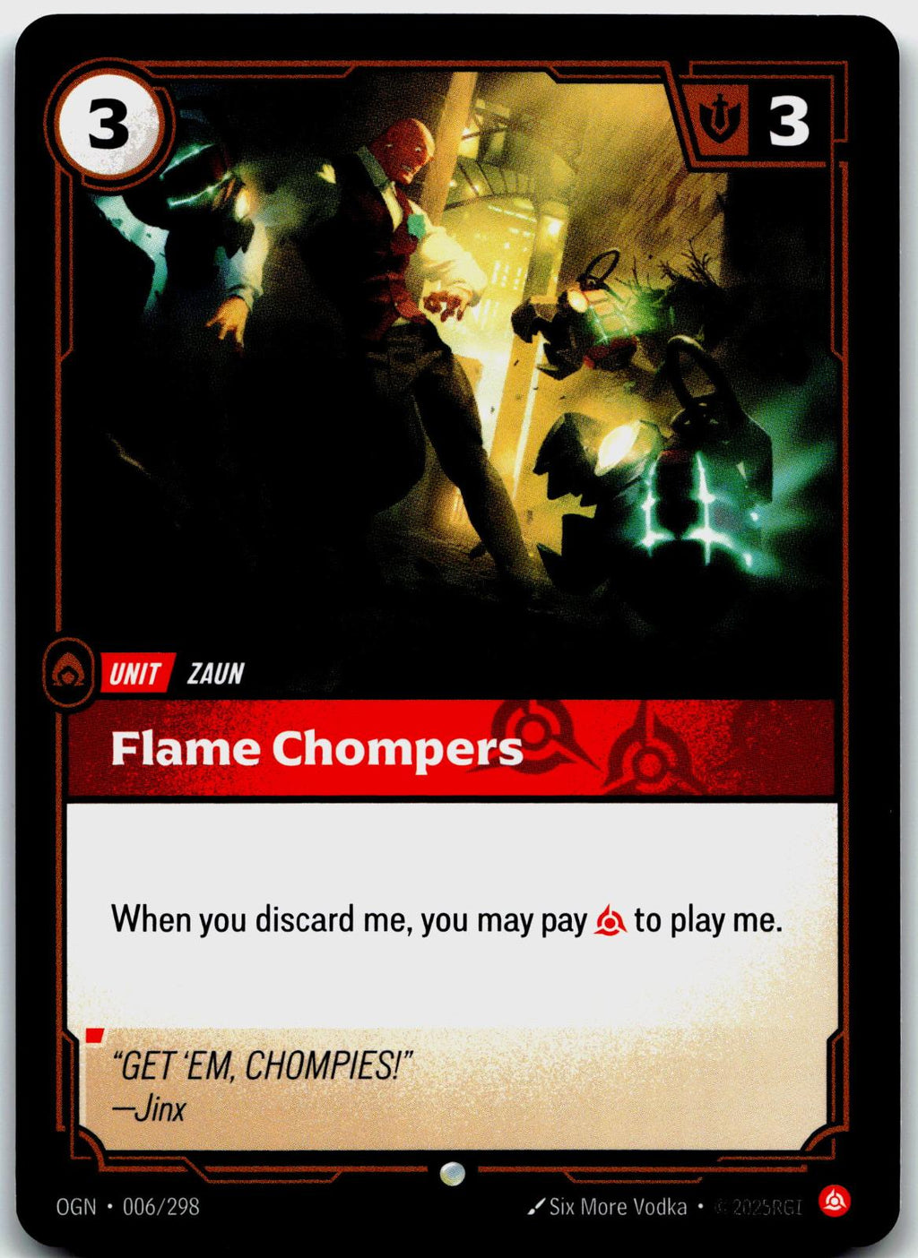 006/298 Flame Chompers Origins
